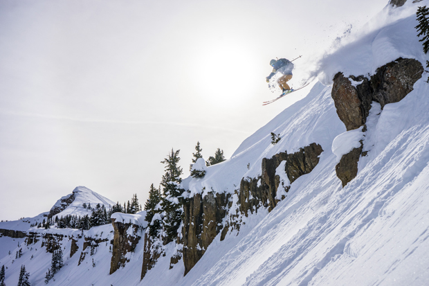 Grand Targhee trip report sidecountry gate