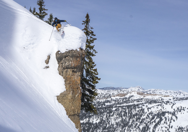 Grand Targhee trip report sidecountry gate