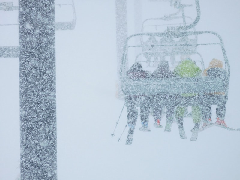 KT-22 at 11am today. photo: snowbrains