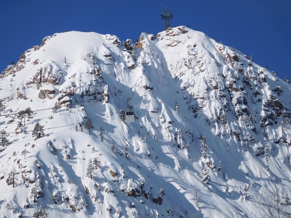Squaw Tram on Thursday. photo: snowbrains