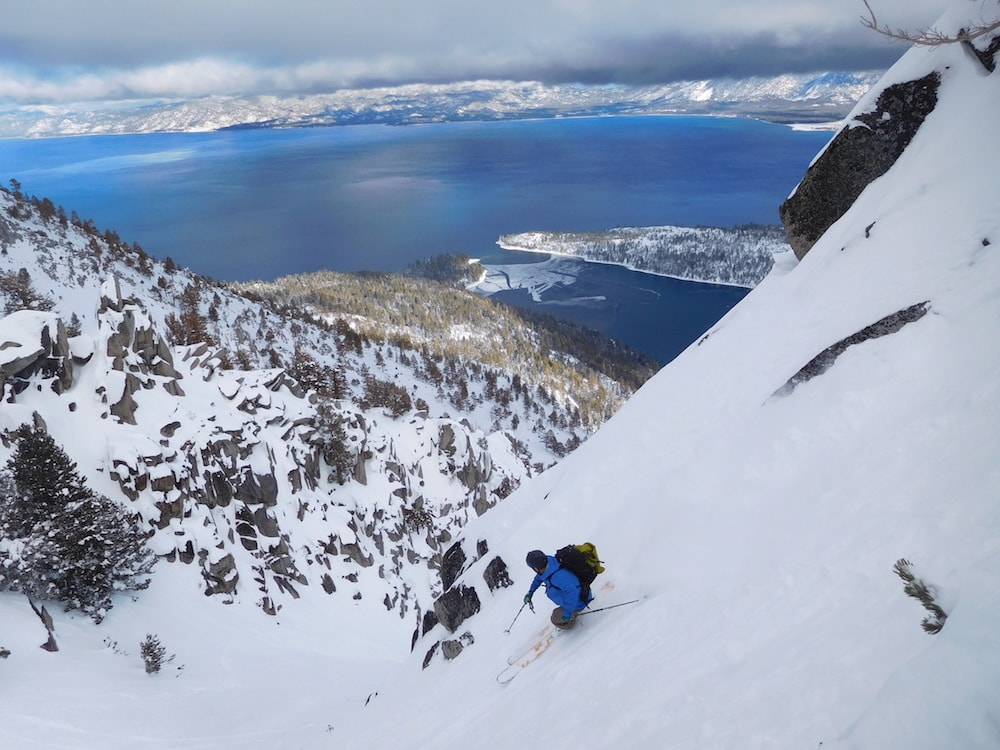 Matt Bansak dropping in today. photo: snowbrains