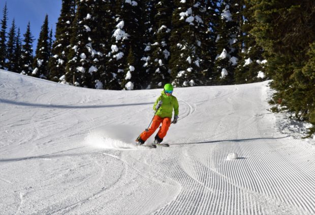 Crystal mountain, groomer, Norrona