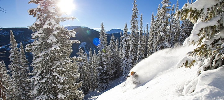 Beaver Creek faceshots. Image: Beaver Creek