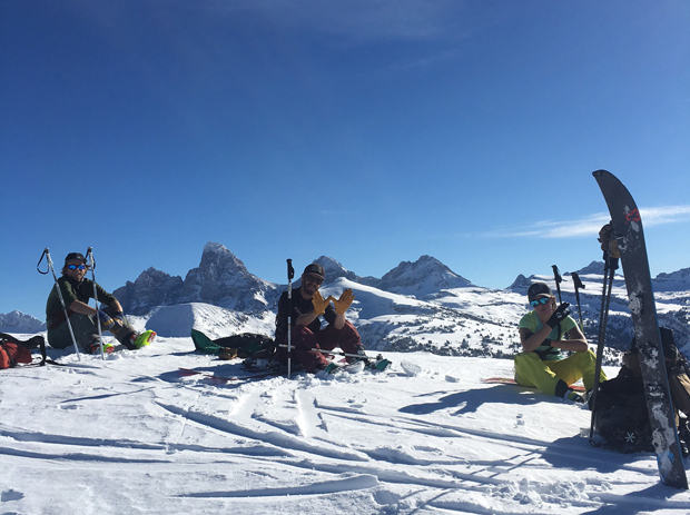 Grand Targhee trip report sidecountry gate