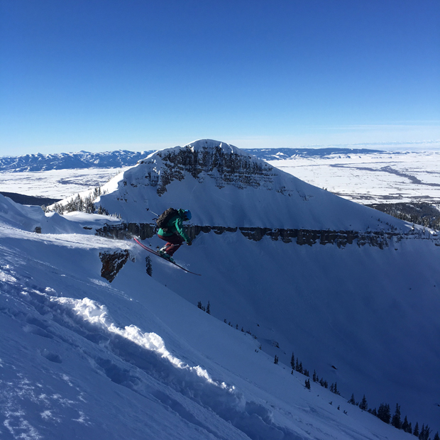 Grand Targhee trip report sidecountry gate