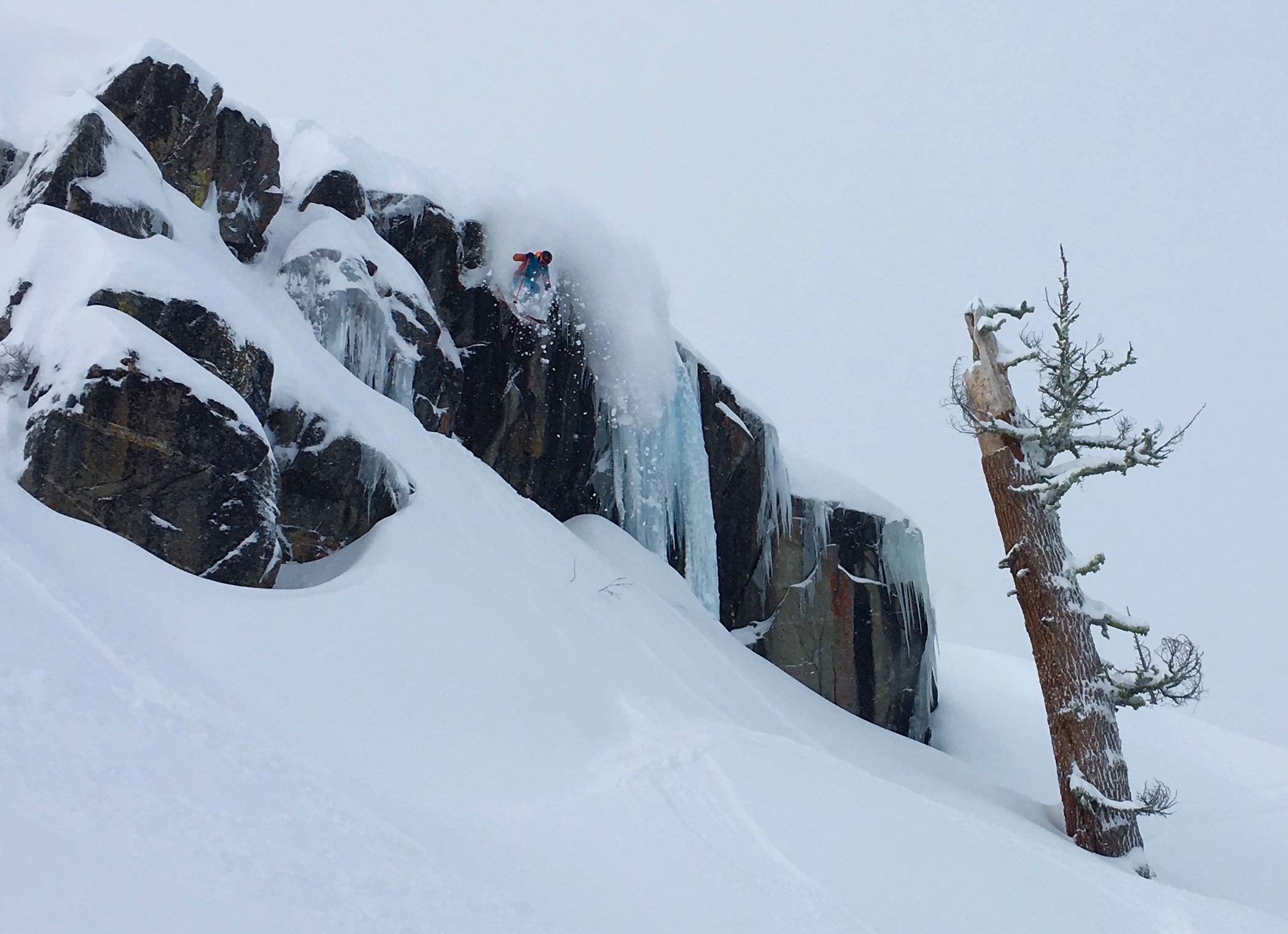 Miles Clark at Squaw Valley, CA today. photo: ben mathes