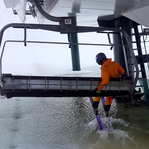 PNW skiers don't fear rain