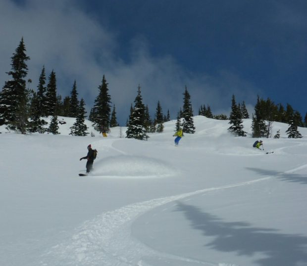 Splitboarding, backcountry, powder,