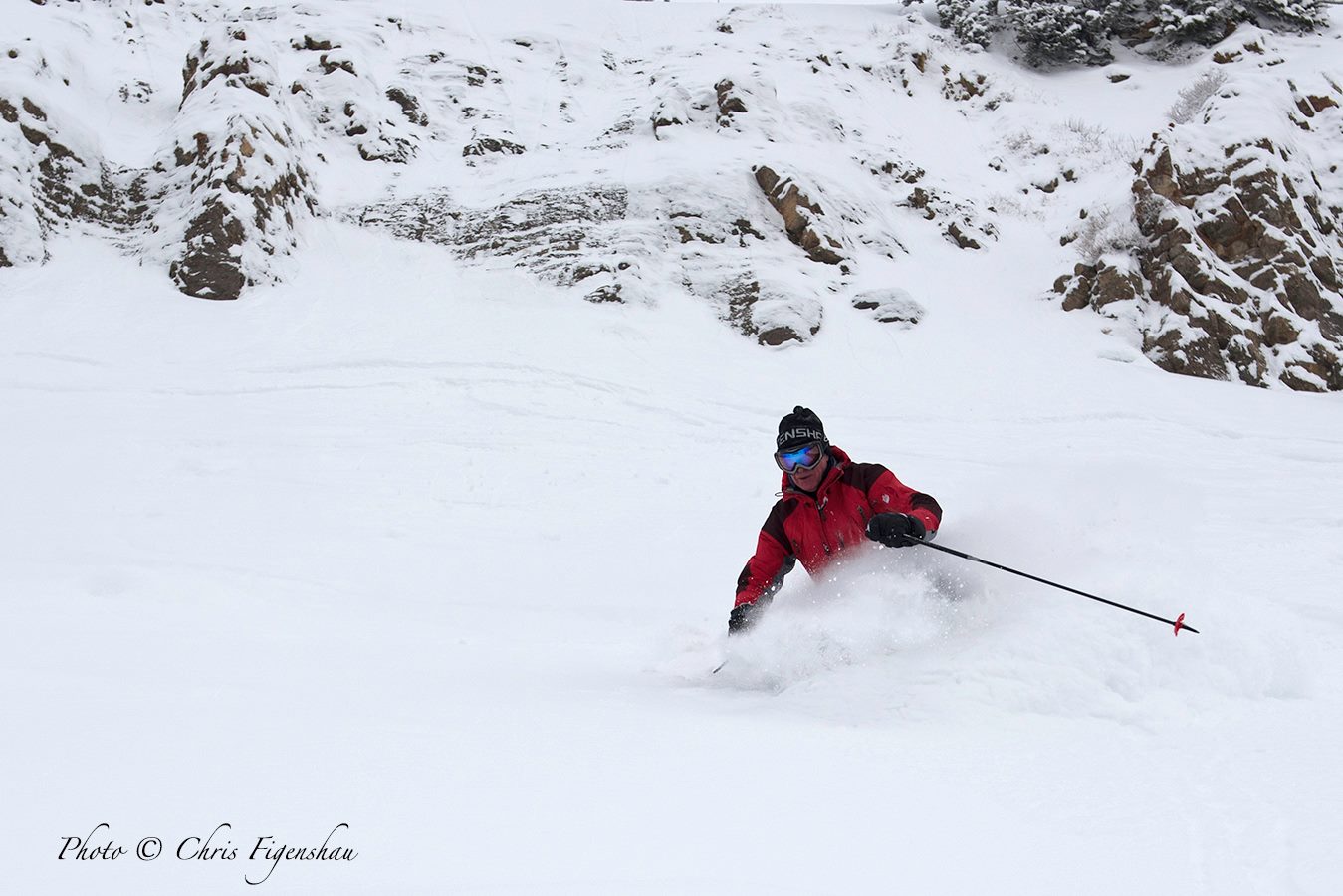 9" of new snow at JHMR Today. Image: Chris Figenshau