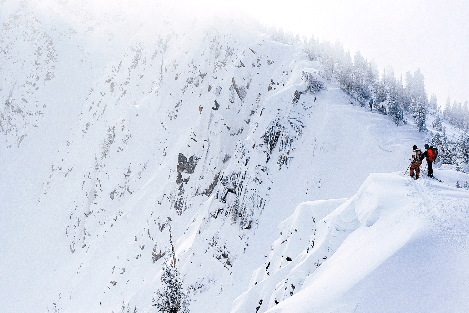 Logan Canyon backcountry skiing. Image: James Roh
