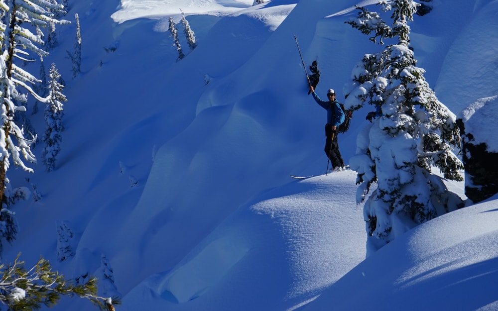 Nick Meyers Lead Avalanche Forecaster. PC: Mount Shasta Guides