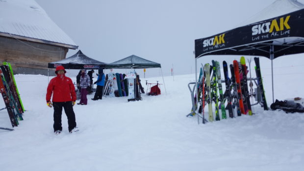 Demos on a storm day! 
