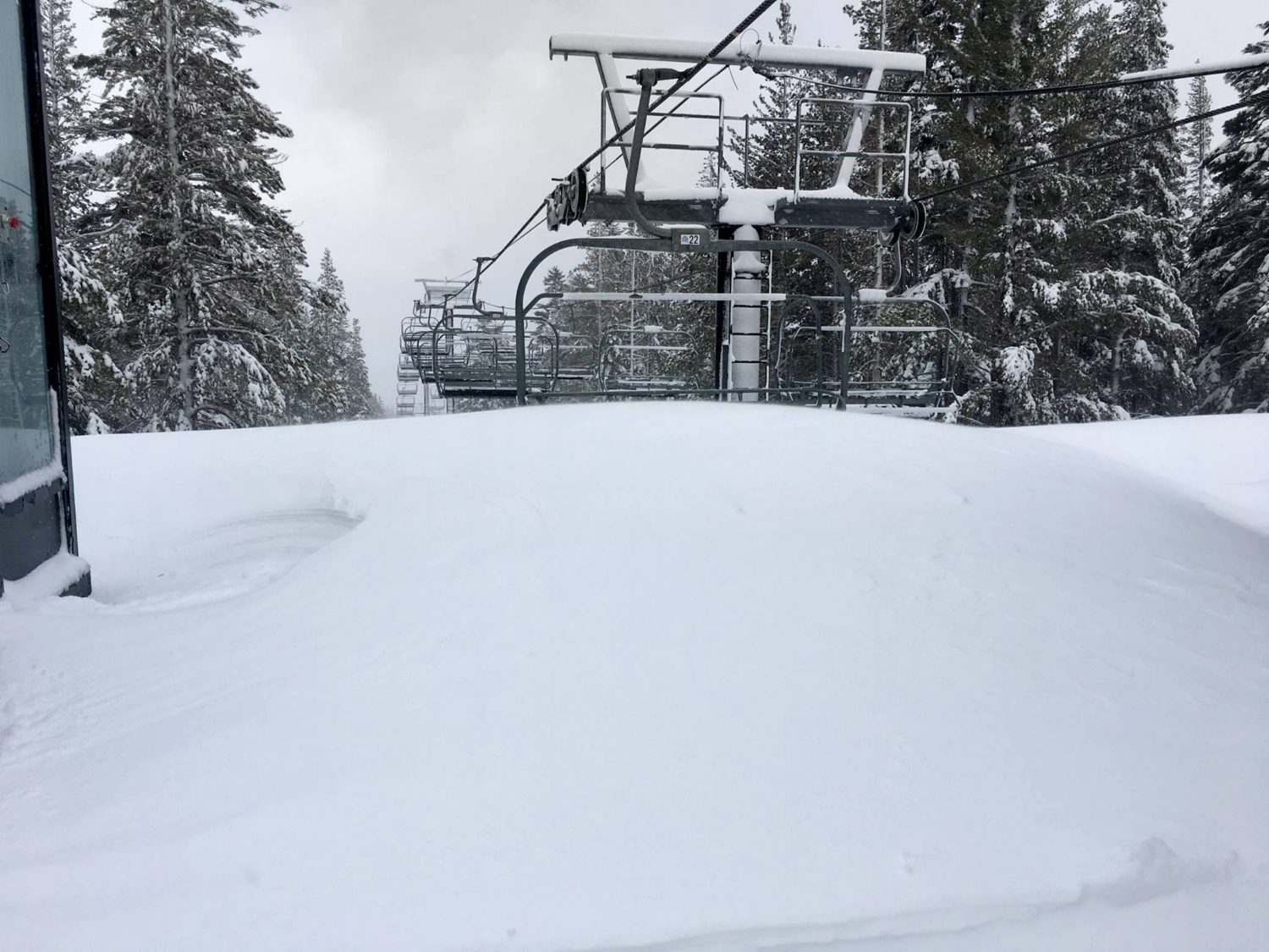 Mt. Rose in early January. Image: Mt. Rose Facebook Page