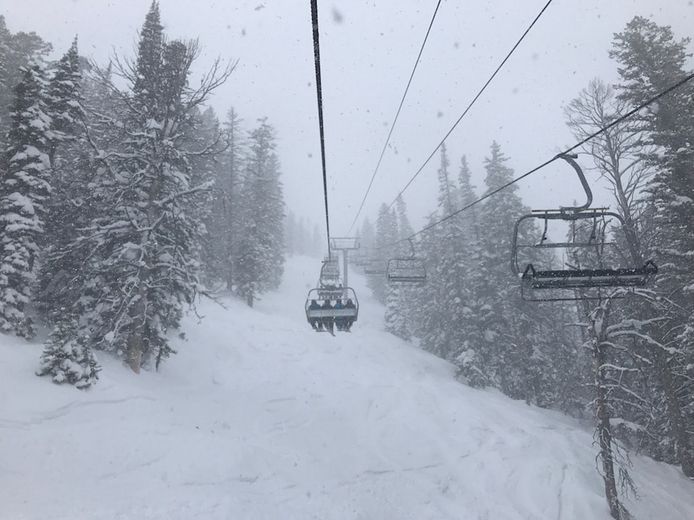 Dumping snow on Thunder today. photo: snowbrains