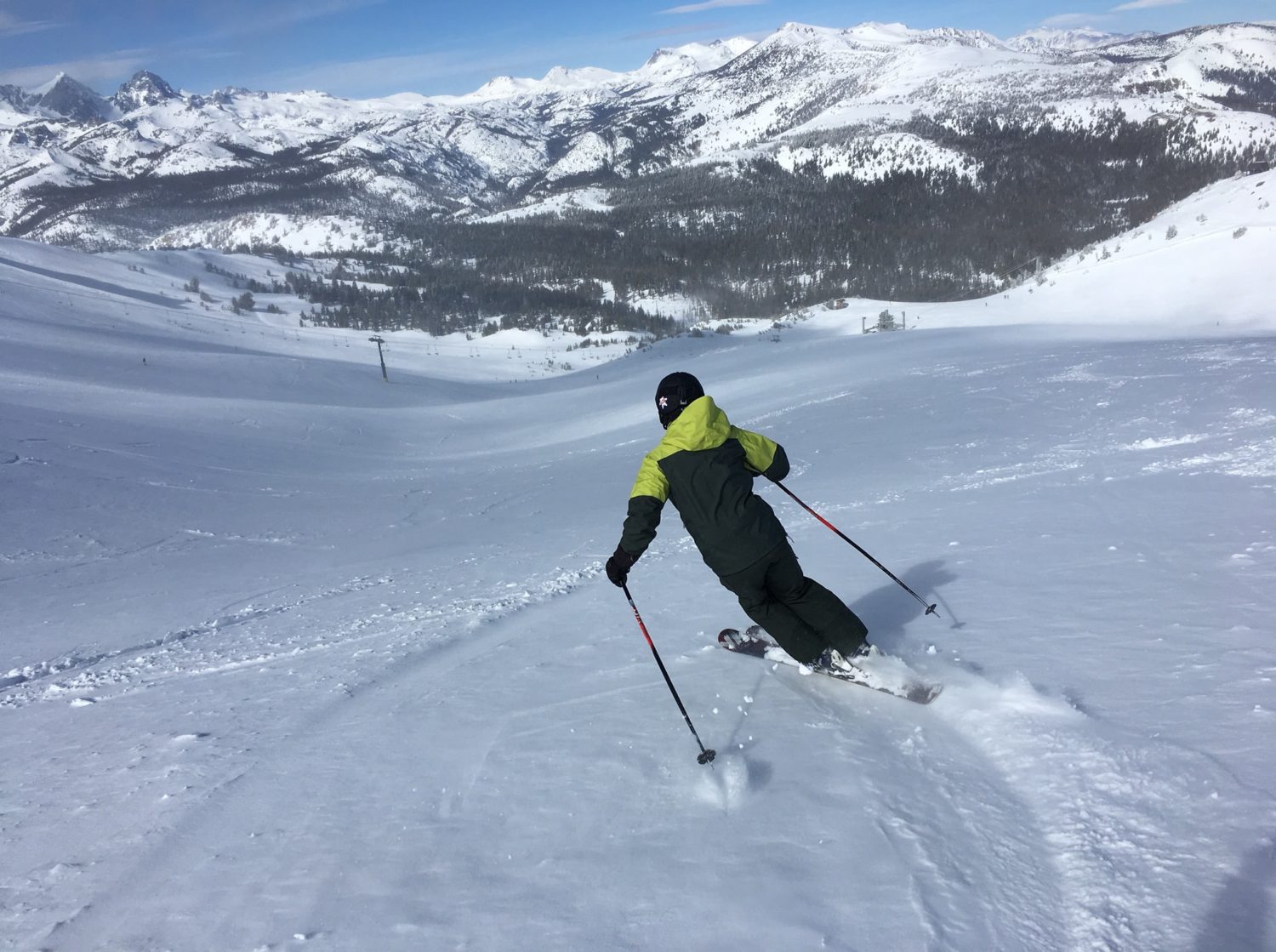 Mammoth, CA today. photo: snowbrains