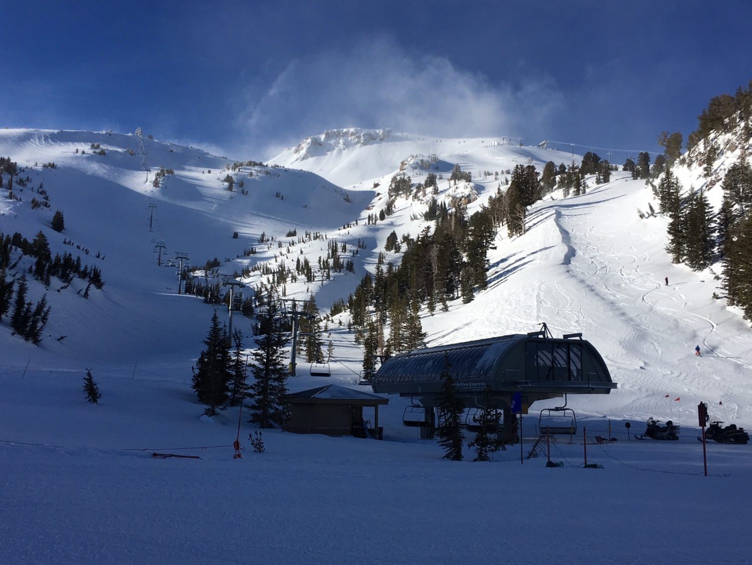 Mammoth, CA today. photo: snowbrains