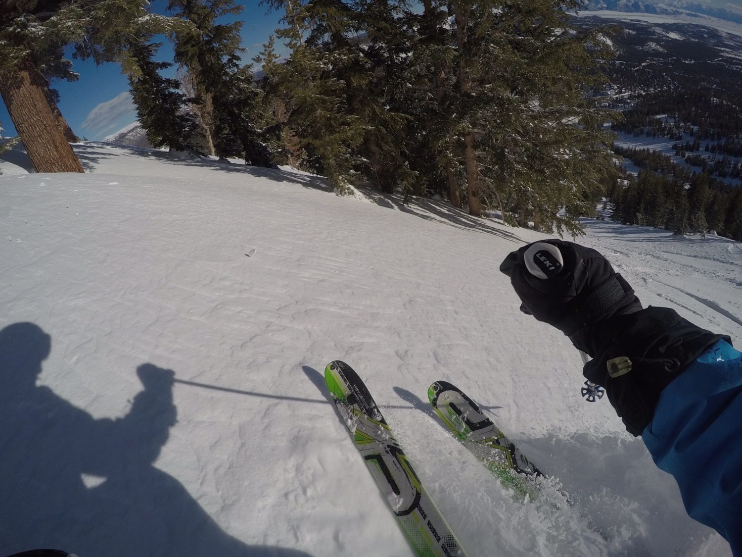 Mammoth, CA today. photo: snowbrains