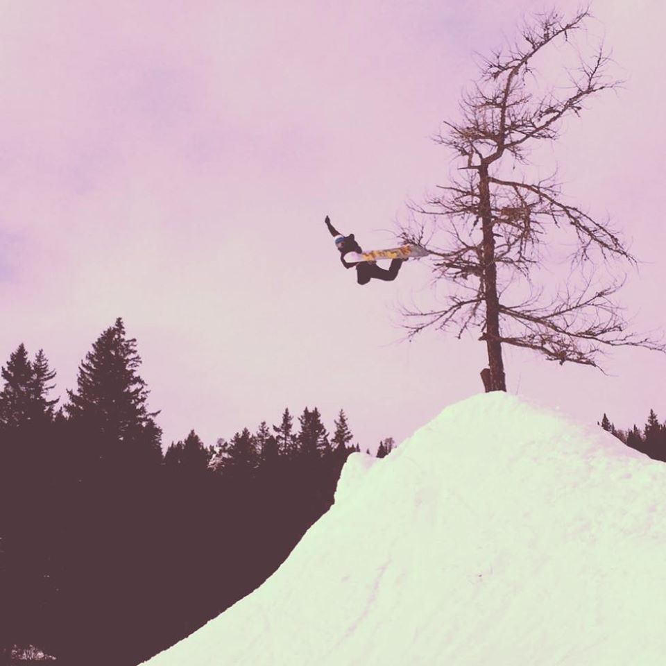 Simon Holzknecht getting some Air