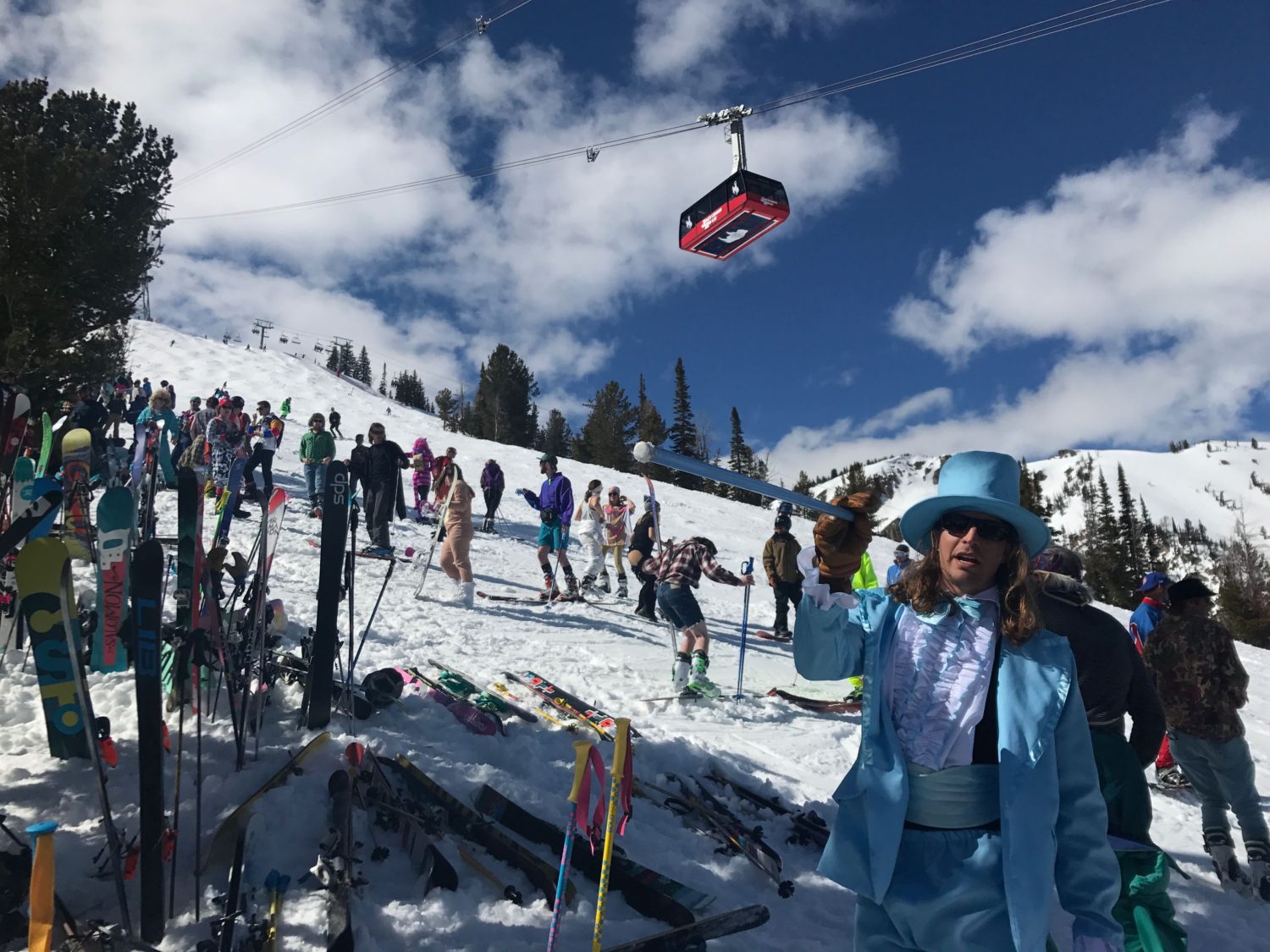 Gaper Day. Jackson Hole. April 1st, 2017. | Photo: SnowBrains