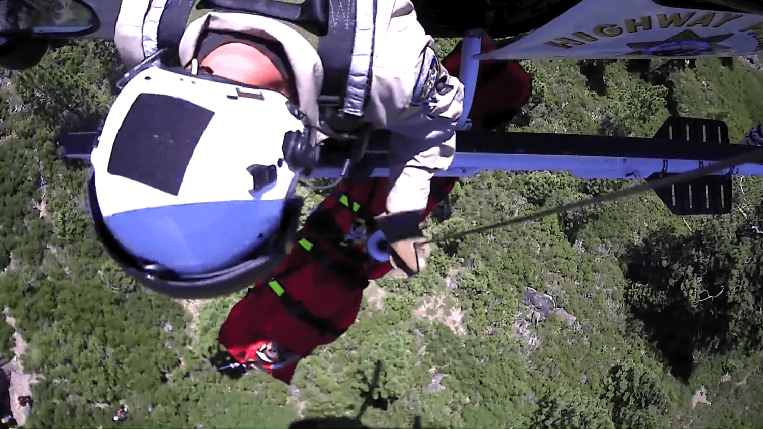 Truckee, Climbing, Airlift, Rescue, Male Climber