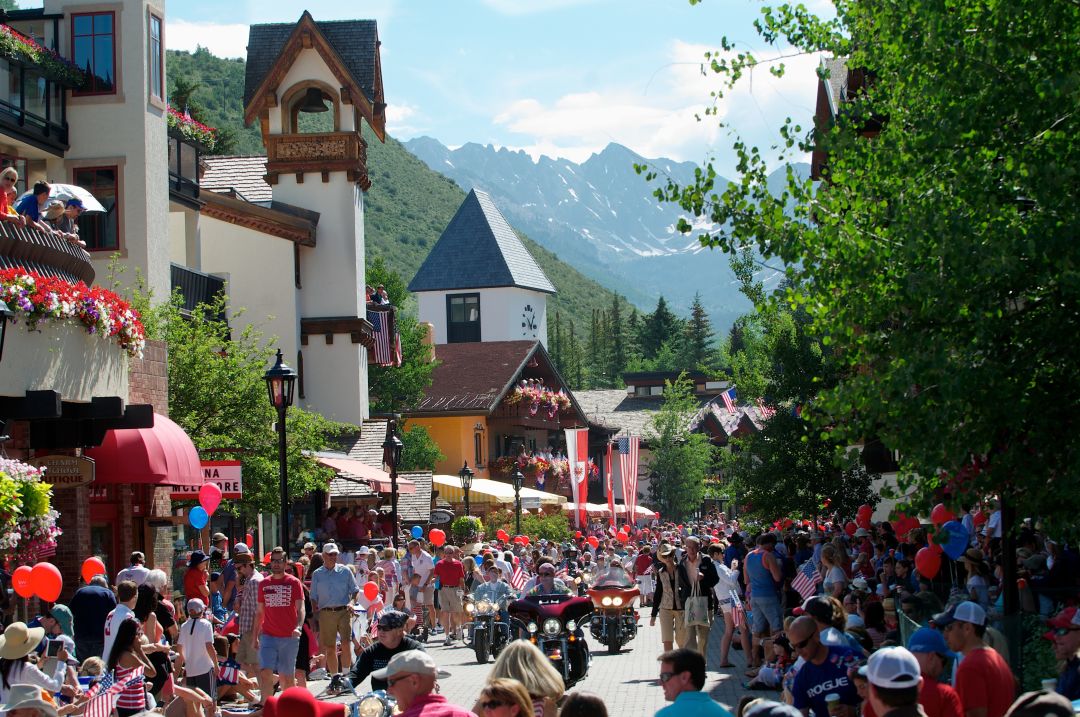 Vail, Colorado, Summer, Resort, Parade