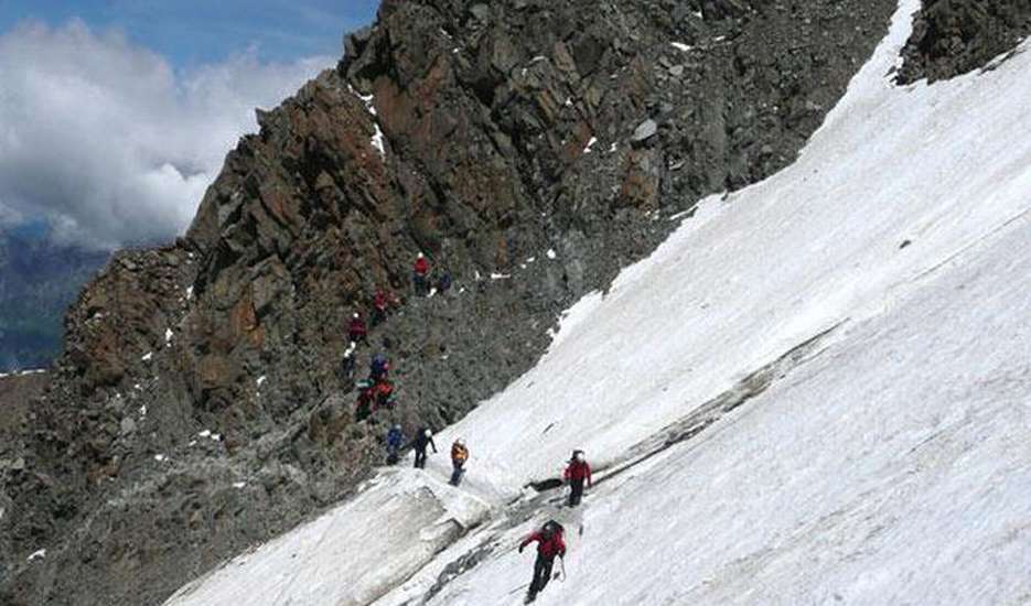 Mont Blanc, Alps, French, Italian, Chamonix, Climbers