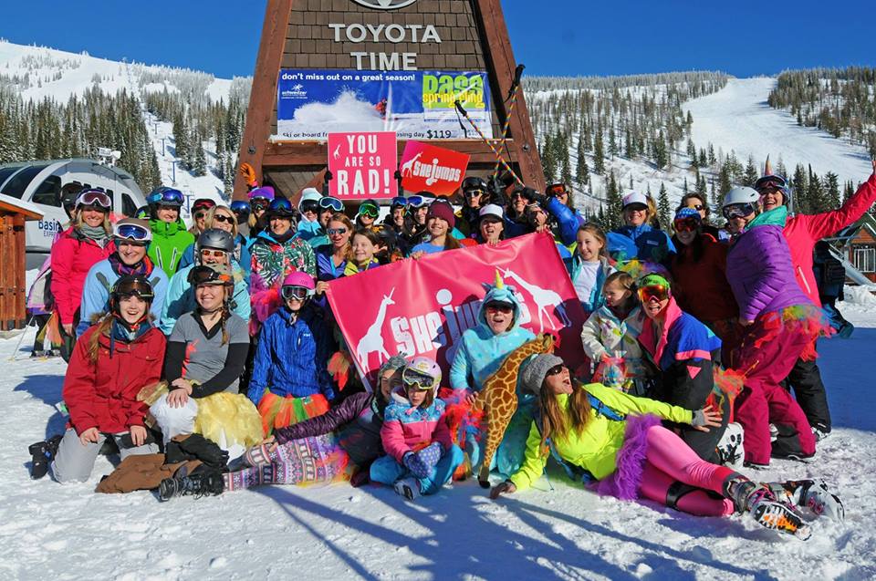 SheJumps at Schweitzer Mountain Resort