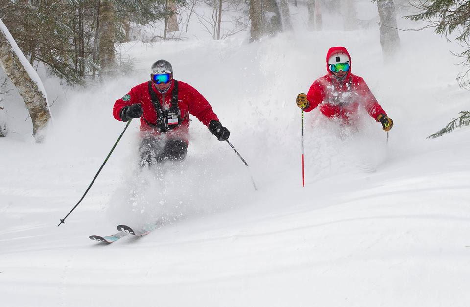 Powder day at Mad River