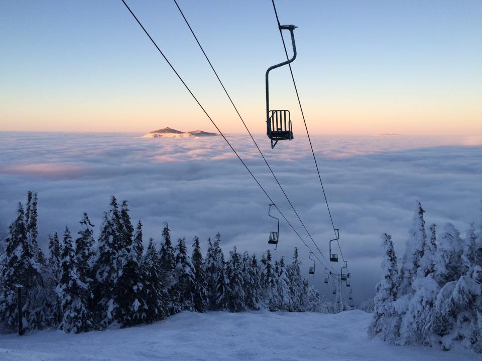 Single chair at Mad River Glen