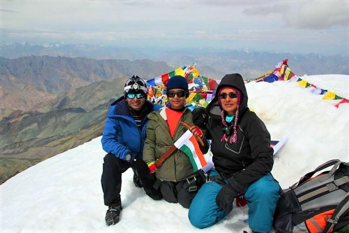 Girl, Summits, StoK Kangri, Himalyaas, Youngest, Stok Kangri