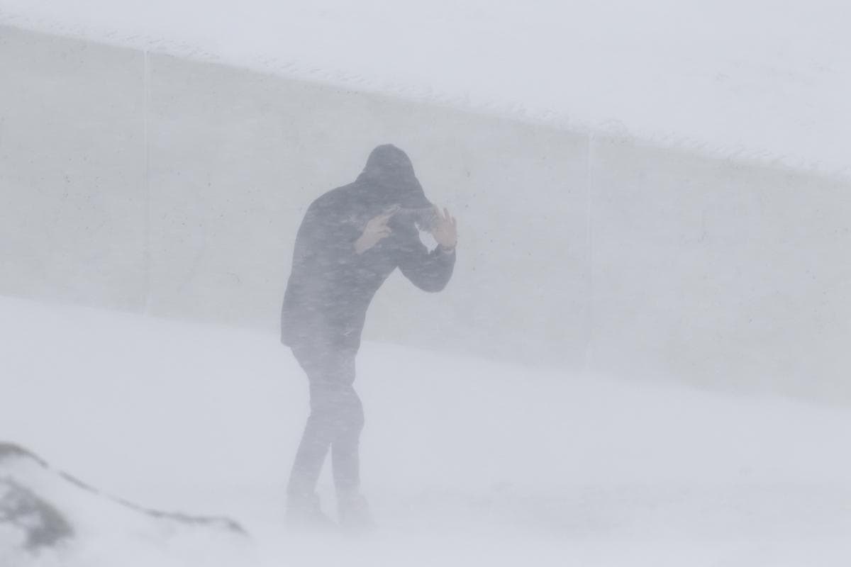 blizzard, snowstorm, weather, visibility, snow, winter