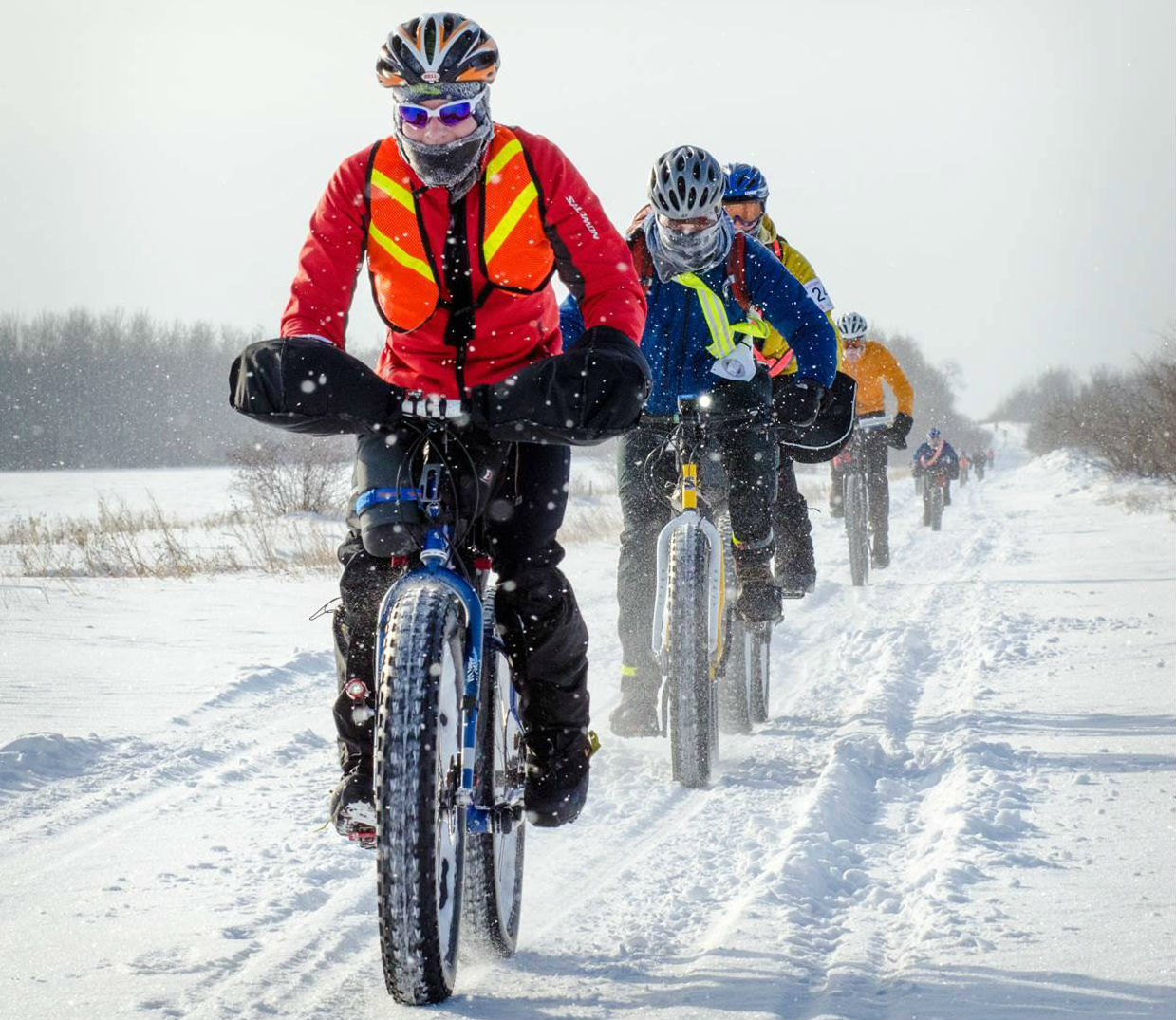 canada, the great trail, worlds longest trail, north america, biking, snow, winter