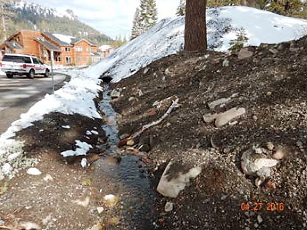 kirkwood, california, tahoe, snow removal, asphalt, fined, contamination, wetland