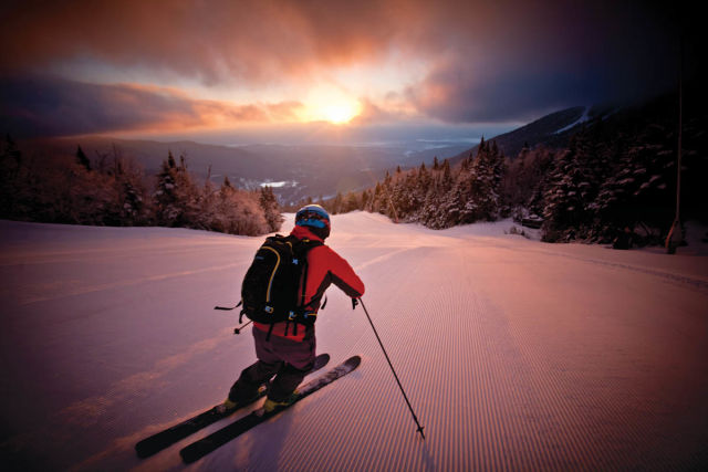 ski magazine, top ski resorts, east, stowe, vermont, vt