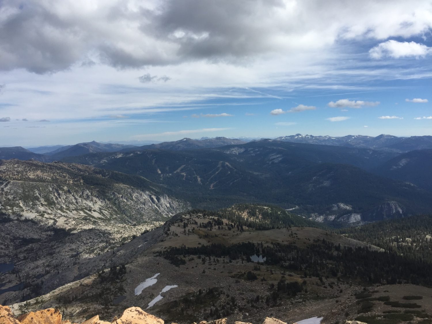 Sierra from Pyramid Peak