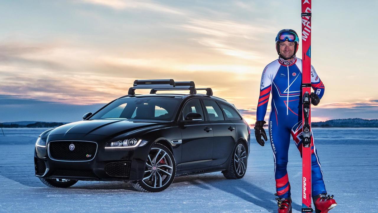 graham bell, towed, ski, world record, 