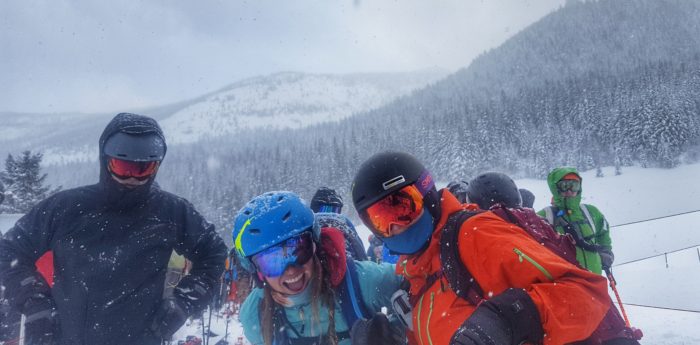 Crystal mountain, shejumps