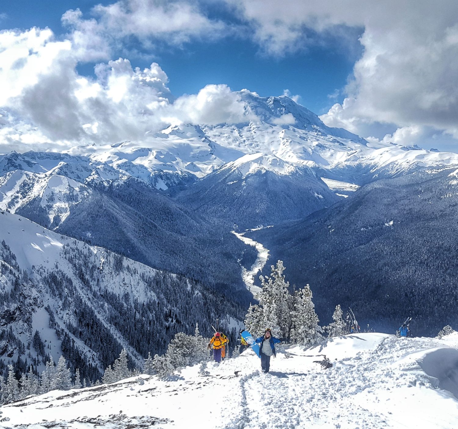 Crystal mountain. Reid Pitman.