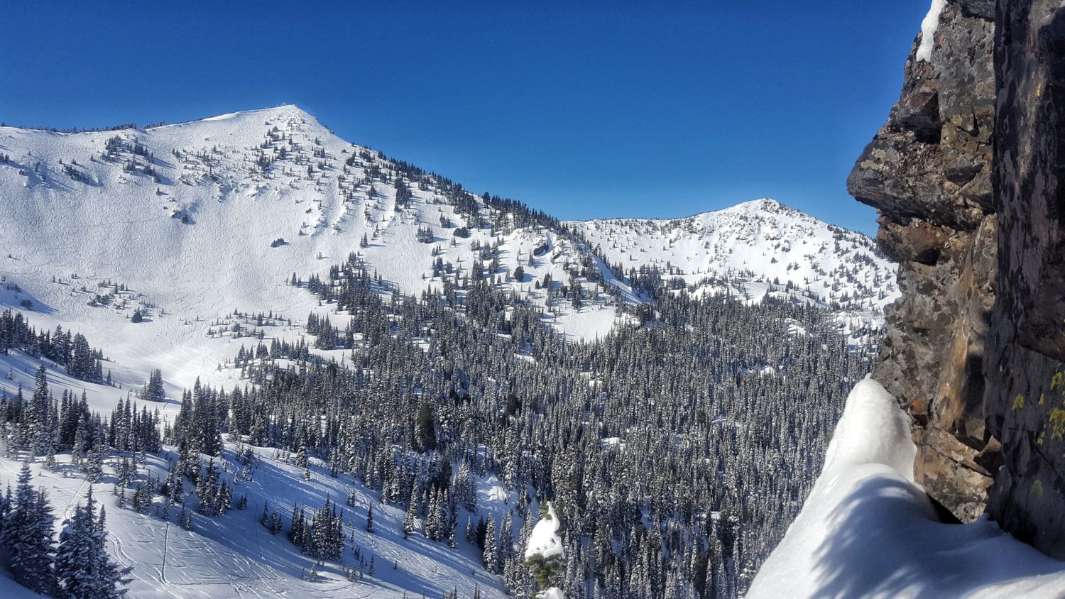 Crystal mountain, Reid Pitman