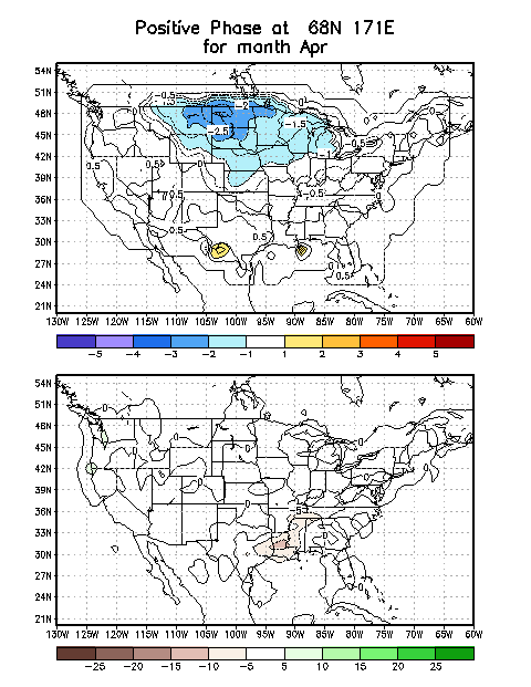 noaa, climate prediction, cold, april