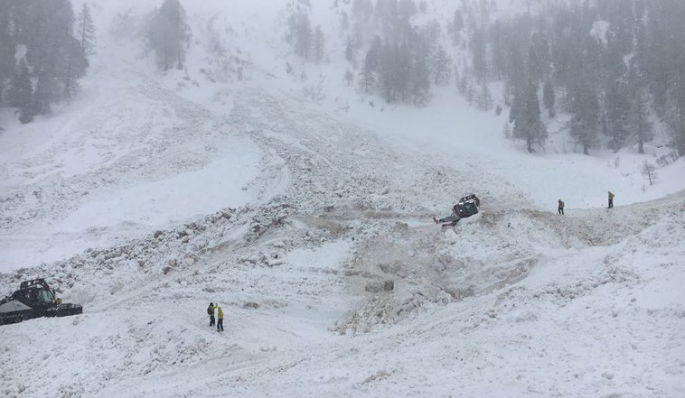 Switzerland, avalanche
