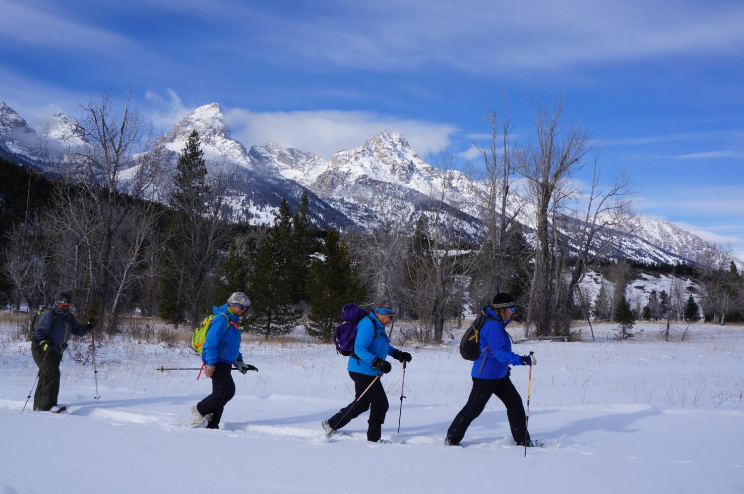 grand Teton national park, Teton, Jackson hole, snowshoeing, Teton County, healthiest rural county, wyoming