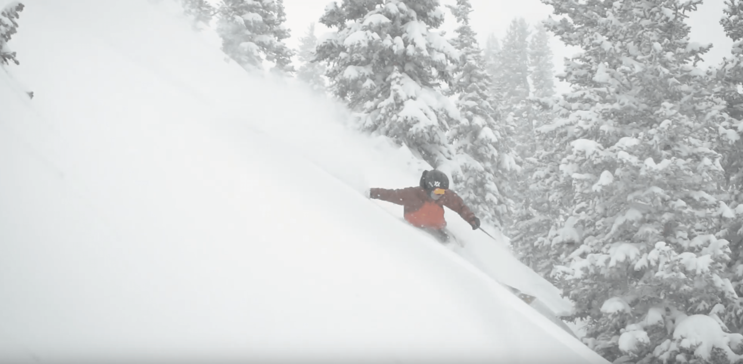 snowbird, Utah, powder day, video
