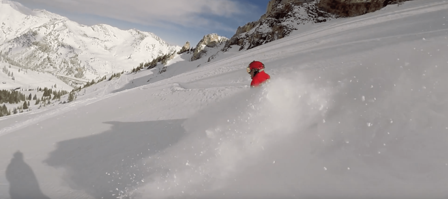 alta, Utah, video, powder day