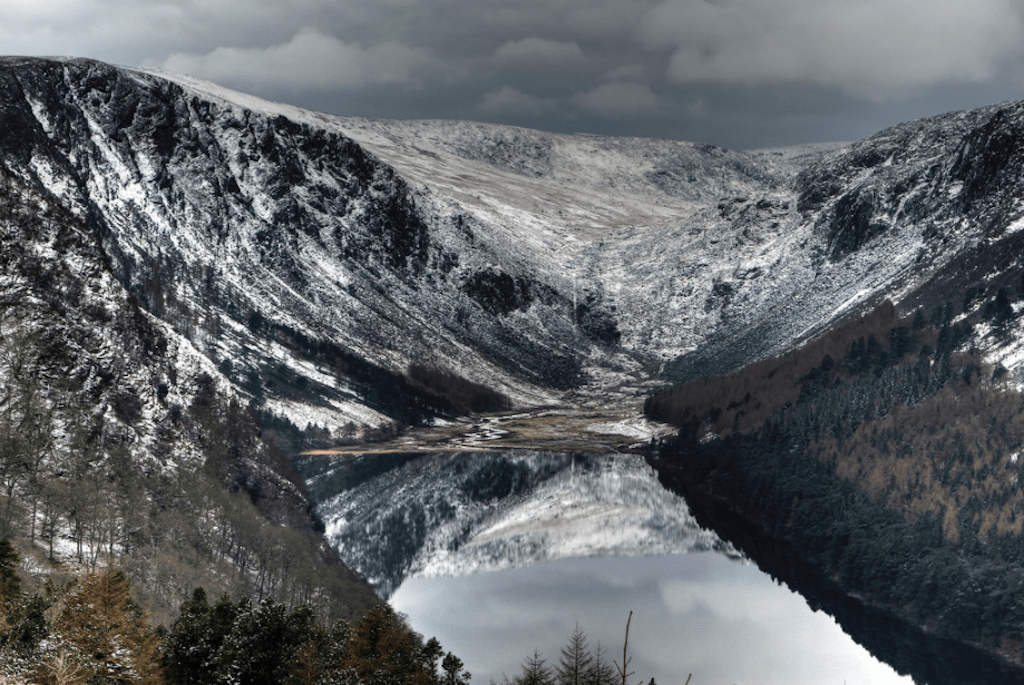ireland, avalanche, wicklow mountains