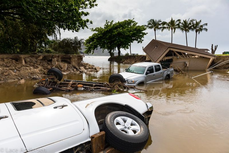 hawaii, kauai, rainfall, national record