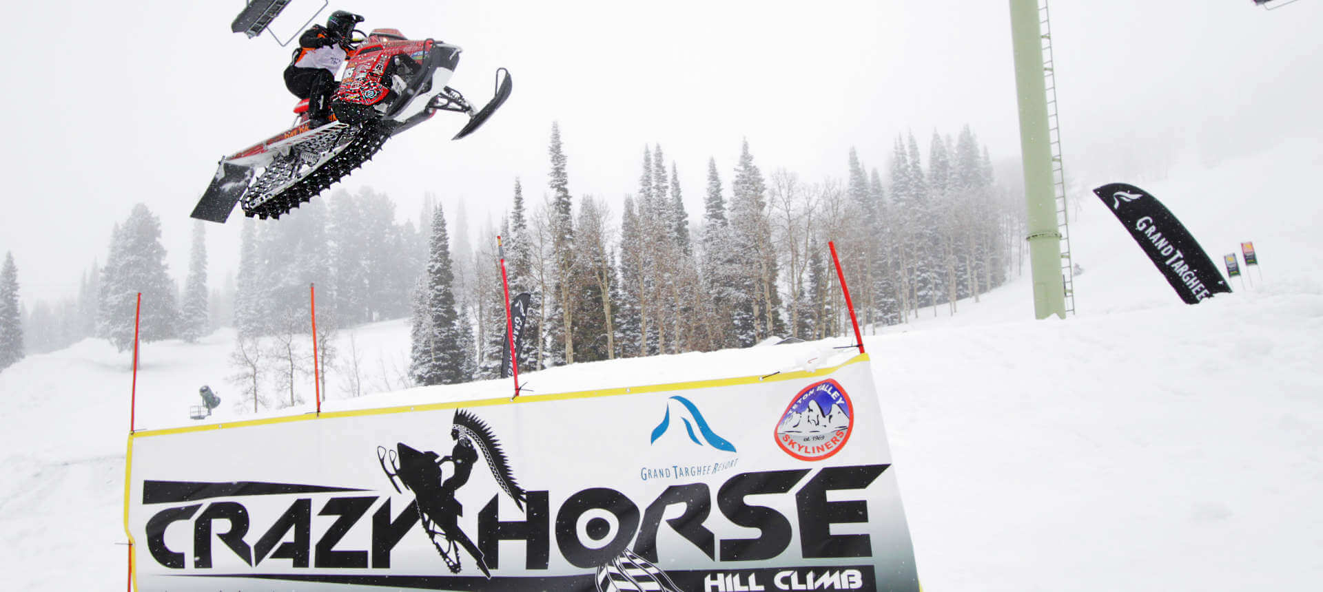 grand targhee, snowmobile hill climb