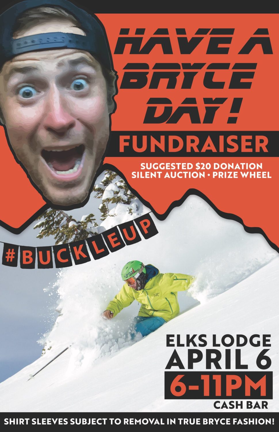 Bryce newcomb, pro skier, injured, gofundme, Jackson hole