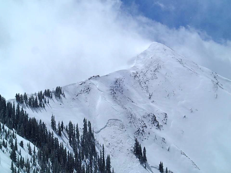 aspen, maroon bowl, avalanche