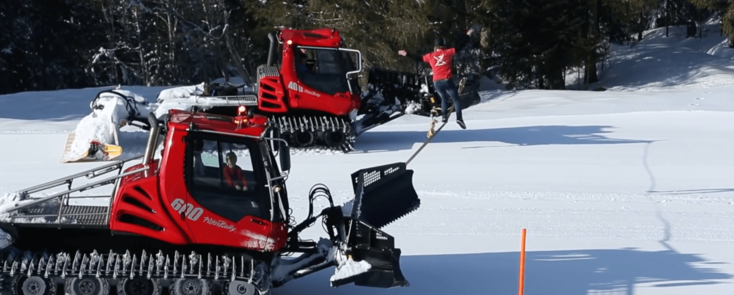 slackline, snowcat